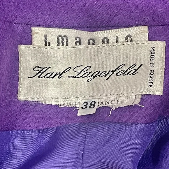 Vintage, Karl Lagerfeld cropped wool
Jkt! - Picture 3 of 7